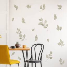 Blossom Branches & Leaves Wall Decals, Plastic-Free Stickers - thumbnail 3