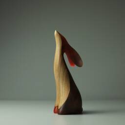 Duo Rabbit Sculpture - 5 - thumbnail 3