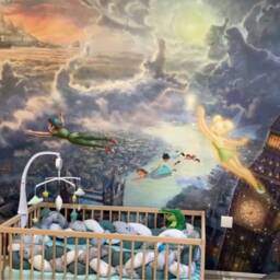 Fairies Kids Wallpaper Magic World Nursery Wall Mural - thumbnail 1
