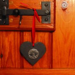 Tree Of Life Natural Slate Heart Hanging Ornament - Of Gift Mum Dad Wellbeing Christmas 2026 Ancestral - thumbnail 4