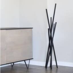Metal Floor Sculpture Abstract Contemporary Art Large Modern Standing Decor By Petrykowski - thumbnail 3
