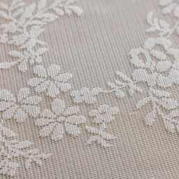 Embroidery White Lace Flower Voile Custom Curtain Made To Measure Sheer - thumbnail 4