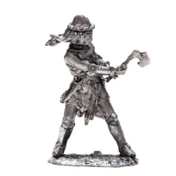 Tin 54mm Figurine German Knight 14Th Century - thumbnail 2