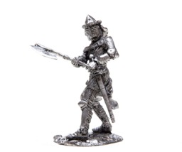Tin 54mm Figurine German Knight 14Th Century - thumbnail 1