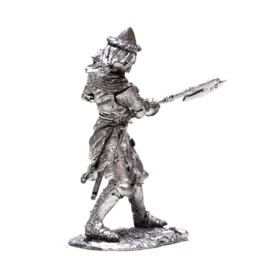 Tin 54mm Figurine German Knight 14Th Century - thumbnail 3