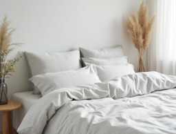 Light Gray Small Gingham Cotton 1 Duvet Cover Checkered Comforter Set Cozy Bedroom Decor Duvet - thumbnail 1