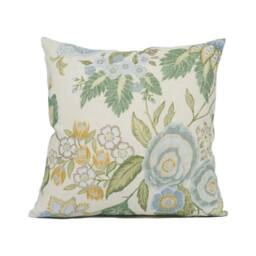 Colefax & Fowler - Emmeline Old Blue Lively Classic Floral Cushion Cover Handmade Throw Pillow Designer Home D??cor - thumbnail 2