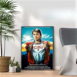 Teen Wolf Movie Print 80S Retro Film Poster, Michael J. Fox - thumbnail 1