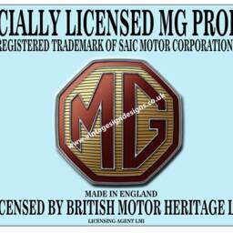 "Never Underestimate An Old Man With A Classic Mgb Roadster Metal Sign. Size 8""x8" - thumbnail 2