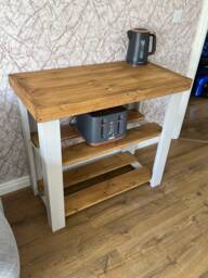 Kitchen Breakfast Bar Butchers Block Island