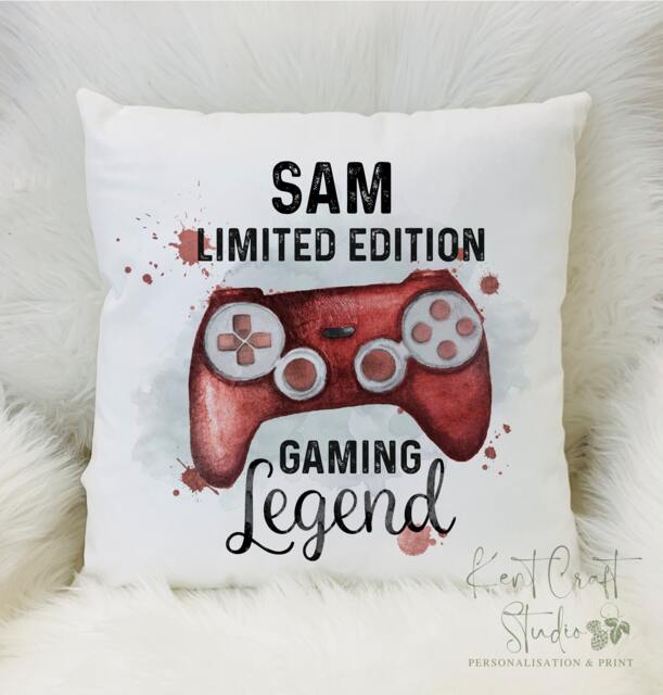 Personalised Gaming Cushion - Limited Edition - image 1