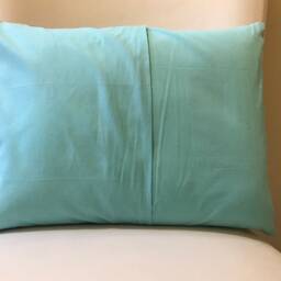 Teal, White & Gray Ogee Print Pillow - thumbnail 3