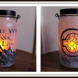 Not All Who Wander Lighted Jar - thumbnail 3