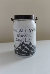 Not All Who Wander Lighted Jar - thumbnail 1
