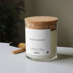 Palo Santo All Natural Essential Oil Candle - Modern - thumbnail 2