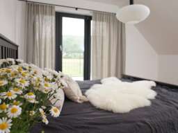 "White Sheepskin Throw Rug, Genuine Leather, Comfy Cozy Decor - 44""x 26" - thumbnail 1