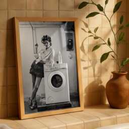 Funny Laundry Room Prints Women Art, Utility Decor - thumbnail 1