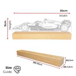 Aston Martin Led Night Light, Gifts For Him, Her, Dad Gift, Mum F1 Lights, Bedroom Light - thumbnail 3