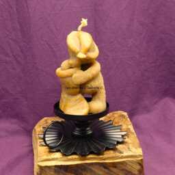 "Pure Beeswax Candle ""Christmas Bear" - thumbnail 4