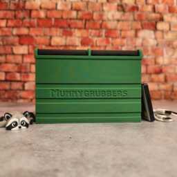 Large Dumpster Fire Desk Accessories Pen Holder - Removable Led Flame Cute Decor, Gag Gifts, Funny Gifts For Coworker - thumbnail 4