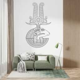 Khnum Wall Decal Egyptian God Vinyl Decor 2671 - thumbnail 2