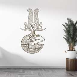 Khnum Wall Decal Egyptian God Vinyl Decor 2671 - thumbnail 1