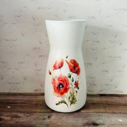 Poppy Vase, Themed Gifts, Flower Poppies, Lovers, Red Decor, Flowers - thumbnail 3