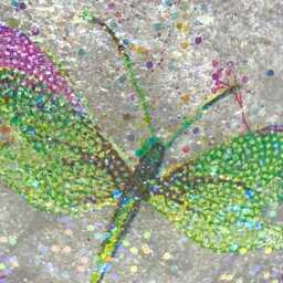Dragonfly Vase, Gifts, Glass Vases, Vase For Flowers, Pretty Decor, Gift Mum, Unique Goft Her - thumbnail 3