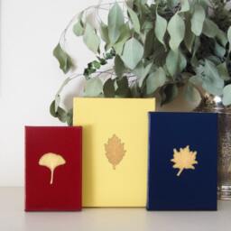 Ginkgo Leaf - Gold Leaf Painting Ginkgo Decoration Art Print Artw - thumbnail 2