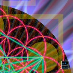 Flower Of Life Tapestry Sacred Geometry Mandala Wall Hanging - thumbnail 3