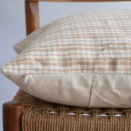 Hand Woven Natural Dye Color Pillow Cover - thumbnail 3
