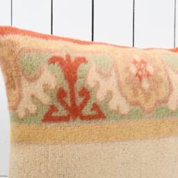 Handmade Vintage Turkish Kilim Pillow Cover - 16x24 - thumbnail 3