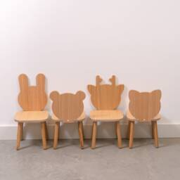 Kid Table & Chairs, Sensory With Toddler Chair, For Weaning Playing - thumbnail 4