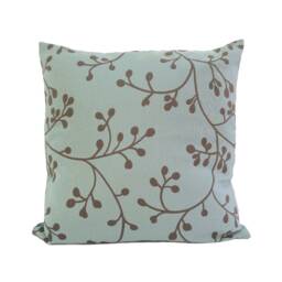Gray Blue Brown Decorative Throw Pillow Cover, Cotton Blend Cushion Teal Farmhouse Pillowcase, Accent Modern Boho Curated Pillows
