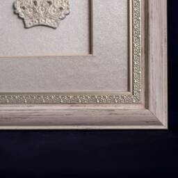 Crown Wall Art King Framed Unique Heart Painting - thumbnail 3