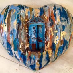 Wall Art, Wall Decor, Interior Design, Handmade, Gift, Unique Recycled, Papier Mach??, Decorative Panel - thumbnail 2