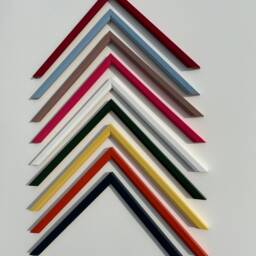 Hand Painted Bevelled Picture Frame - Custom Farrow & Ball Colors - thumbnail 3