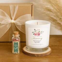 Luxury Personalised Mummy Aromatherapy Candle Gift For - Mother's Day, Birthday - thumbnail 2