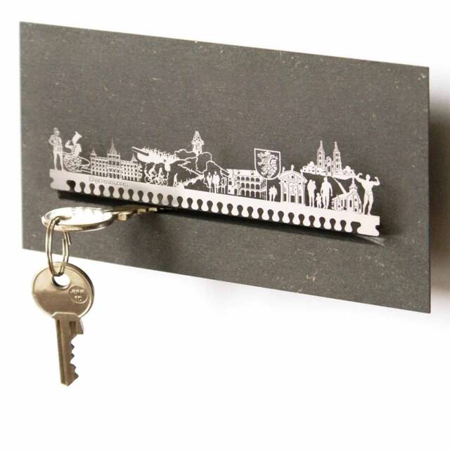 Graz Souvenir Gift Tube - Stylish Silhouette Key Rack For Fans Practical & Decorative Home Accessory - image 1