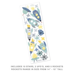 Rocket Kit - Fabric Wall Decal Galaxy Mej - thumbnail 4