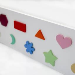 Montessori Materials, Sensory Board, Quiet Book Pages - Set Of 68 Pages Minimoms - thumbnail 2