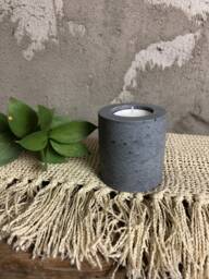 Modern Concrete Candle Holder Handmade Elegant Home Decor