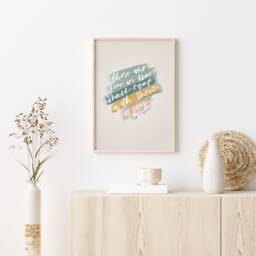 Psalm 1265 Print, Hand-Lettered Christian Family Wall Art Faith Print Religious Gift, Gift Ideas, Joy - thumbnail 3