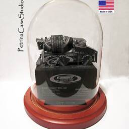 Cement Mixer Truck Sculpture Custom Business Card Art, Concrete Lover Gift - thumbnail 3