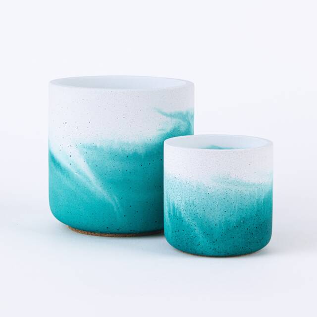 Teal Fade Pot - image 1