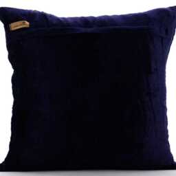 "Decorative Navy Blue Bed Pillow 24""x24""/26""x26" - thumbnail 3