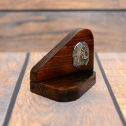 Afghan Hound - Wooden Candlestick With Dog, Souvenir, Decoration, Limited Edition, Collection - thumbnail 3
