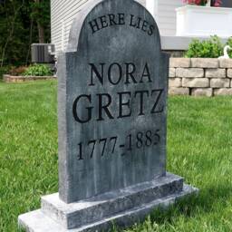 Nora Gretz Silly Clever Halloween Tombstone Yard Prop - thumbnail 3