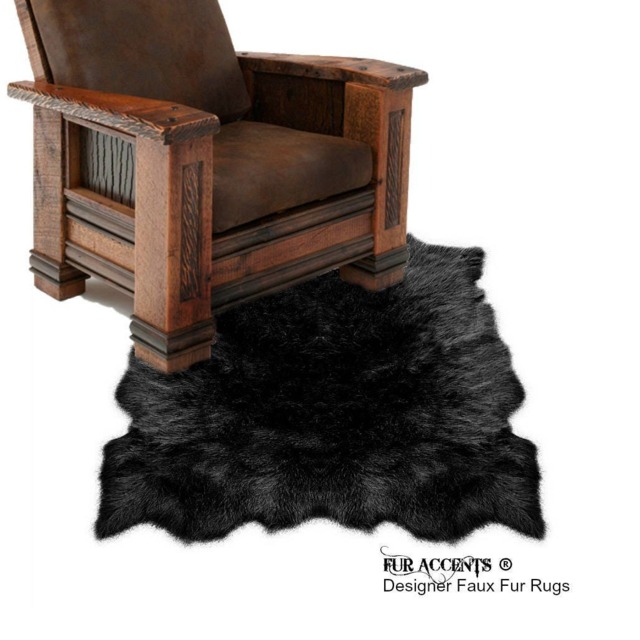 Plush Faux Fur Sheepskin Rug - Shag Area Rug, Handmade in Usa - image 1