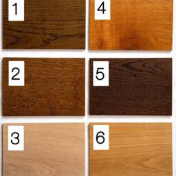 Round Solid Wood White Oak Dining Table, Mid Century Large Room Modern Farmhouse Scandinavian Small Table - thumbnail 4